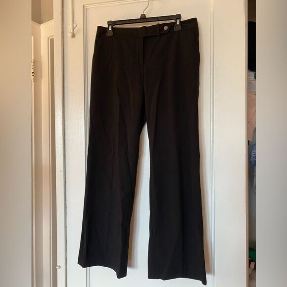 Calvin Klein Classic Fit Black Dress Pants Size 6 - Picture 1 of 6